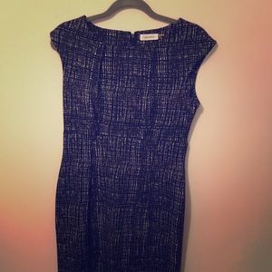Calvin Klein knit fall dress